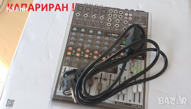 Behringer xenyx X1204 USB. Смесителен пулт