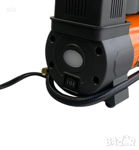 Компресор за гуми, Двуцилиндров, 12V, 55 литра / мин, снимка 4 - Аксесоари и консумативи - 42968764