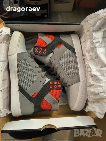 Нови спортни кецове Supra Skytop, набук и естествена кожа, оригинал