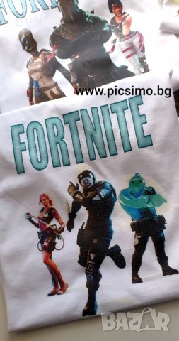 Детски тениски с ЩАМПА Пепа, Пес Патрул,Буба, Пламъчко, Масленка, Хари Потър, Fortnite, снимка 11 - Детски комплекти - 30800578