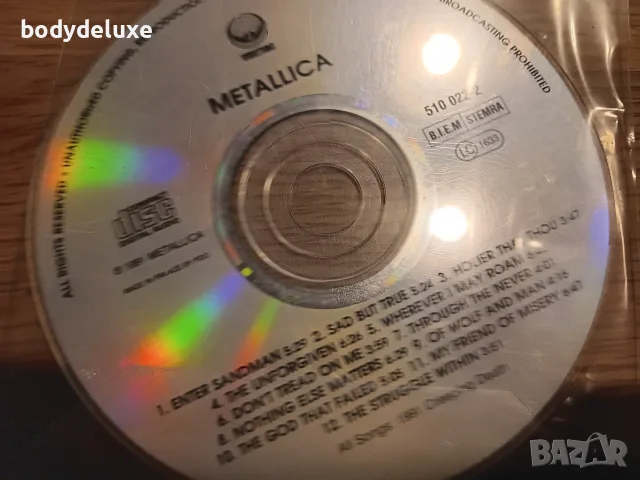 METALLICA аудио диск