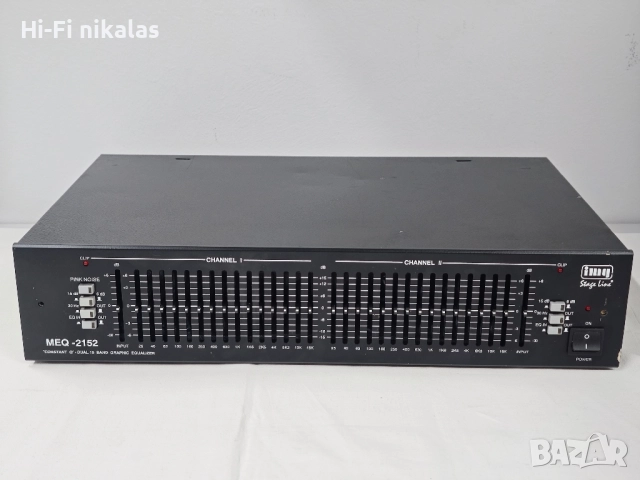 EQ стерео еквалайзер IMG stage line MEQ-2152