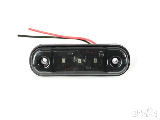 LED габарит 3 LED 88 mm 12-24V с бяла светлина