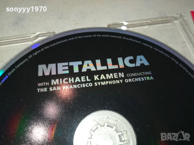 METALLICA CD 1506250909, снимка 8 - CD дискове - 50670014