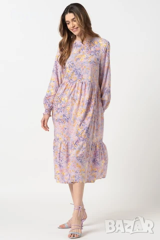 Tom Tailor нова с етикет лилава рокля, снимка 14 - Рокли - 51285531