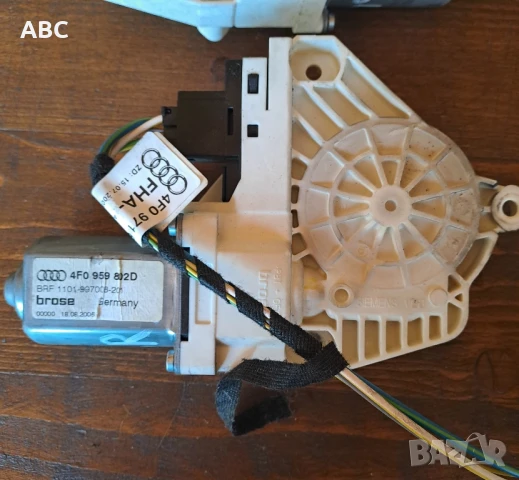 Електромотор за стъклоподемник от Audi A6 C6 4F , снимка 4 - Части - 50532930