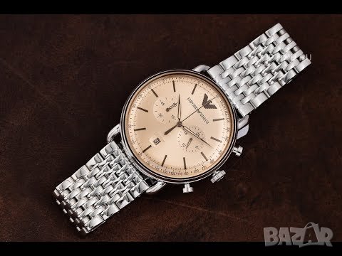 Оригинален мъжки часовник Emporio Armani Ar11239 AVIATOR Chronograph, снимка 2 - Мъжки - 37994640