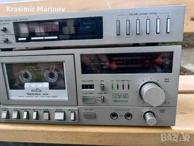 Technics RS-M04 & Technics ST-C04, снимка 3 - Аудиосистеми - 49720313