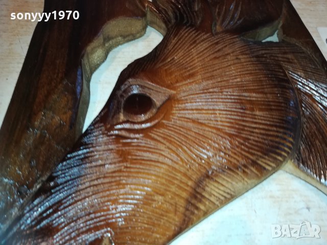 Пано за стена тиково дърво с ЕЛЕН 3112201059, снимка 11 - Колекции - 31265681