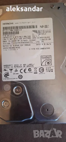 HDD Hitachi 2TB на 100процента 