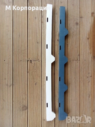 Завършващ челен профил за покривен термопанел 3 или 5 ребра