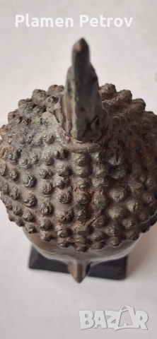 Стара бронзова патица и Буда, снимка 15 - Антикварни и старинни предмети - 47813418