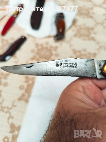 нож laguiole sain joanis оригинал , снимка 2 - Ножове - 52325611
