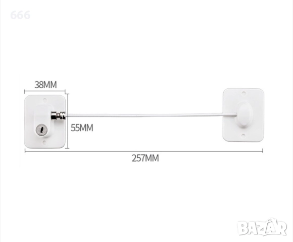 Комплект от 3 предпазителя за заключване на прозореца, снимка 5 - Други стоки за дома - 52998576