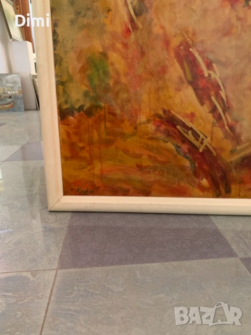 АБДУКОДИР РАХИМОВ масло платно (четете описанието), снимка 5 - Картини - 53086801