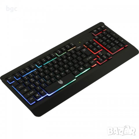 НОВА Светеща Клавиатура Gaming A+ Ghost, Метална, Rainbow подсветка, снимка 3 - Клавиатури и мишки - 39982901