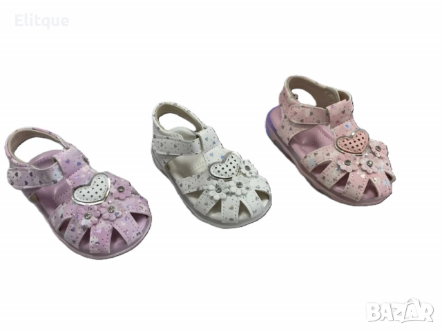 Леки и удобни светещи детски сандали за момиче, снимка 4 - Детски сандали и чехли - 52888514