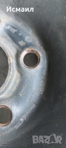 Железни джанти за VW Polo,Şkoda 14ц, снимка 7 - Гуми и джанти - 50518710