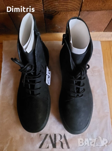  Високи кожени кецове, снимка 9 - Кецове - 52778155