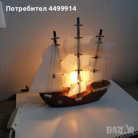 Нощна лампа кораб, снимка 2 - Колекции - 51718806