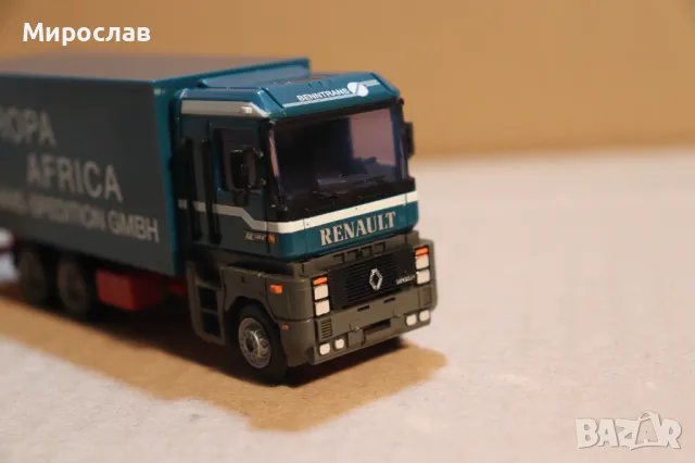 AMW 1:87 H0 RENAULT MAGNUM КАМИОН TIR МОДЕЛ ВЛЕКАЧ, снимка 6 - Колекции - 49923855