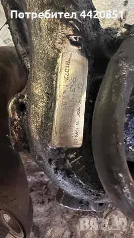 Турбо компресор за Peugeot 806 - 9631536380 / 701072-1, снимка 2 - Части - 50167902