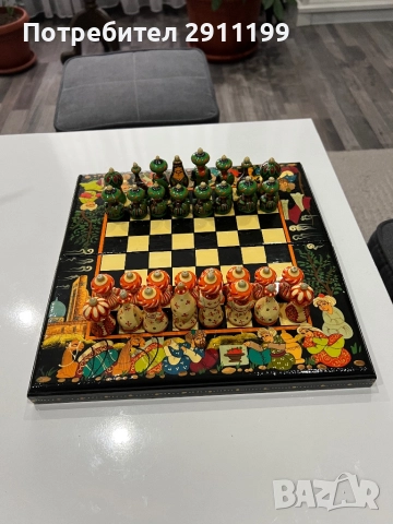 Тематичен шах – Араби, снимка 9 - Шах и табла - 52106586