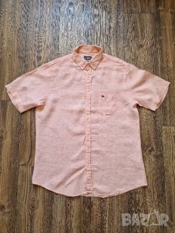 Страхотна мъжка ленена риза FYNCH HATTON размер L   , 100% лен 