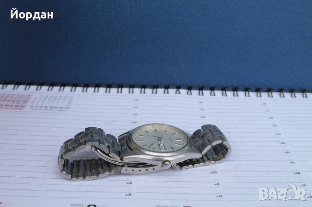 Часовник "Seiko'' кварц 37 мм, снимка 3 - Мъжки - 40429082