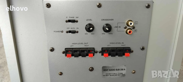 Субуфер Heat Audio Sub 250A, снимка 7 - Тонколони - 52302799