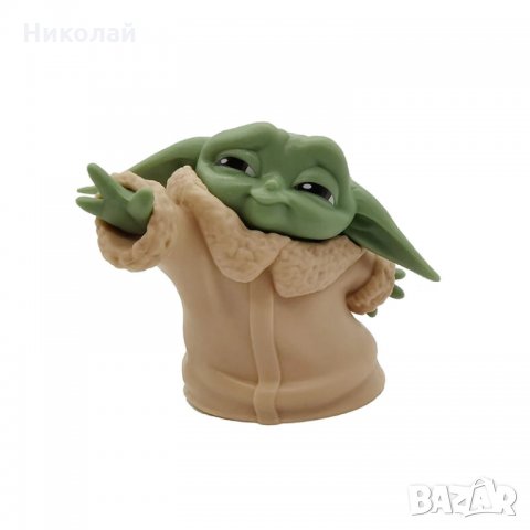 Фигура Йода Star Wars Yoda , междузвездни войни , The Mandalorian , екшън фигурка Йода, снимка 1