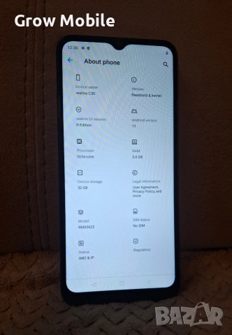 Realme C30 , снимка 3 - Xiaomi - 52713376