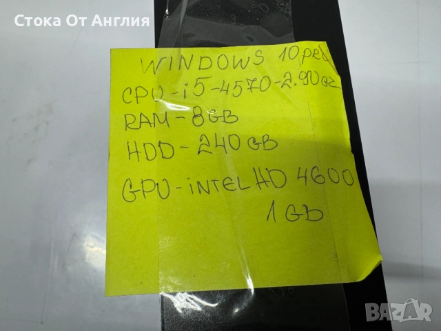Компютър Dell OptiPlex 9020 CPU i5-4570/RAM8GB/240GB/GPU INTEL HD4600 1GB, снимка 9 - Работни компютри - 53883682