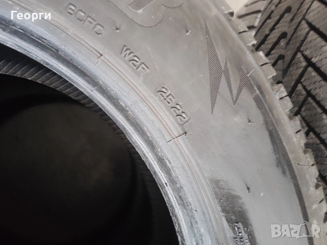2бр.зимни гуми 225/60/17 Bridgestone, снимка 4 - Гуми и джанти - 52741980