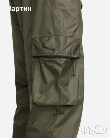 Мъжко долнище Nike Tech Lined Woven Cargo Khaki/Black - размер XS, снимка 3 - Спортни дрехи, екипи - 48903476