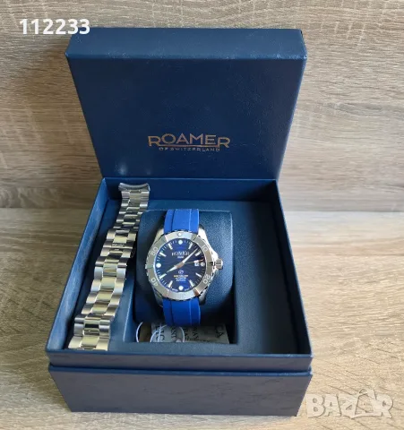 БАРТЕР Roamer Deep Sea Automatic 43mm, снимка 4 - Мъжки - 55991538