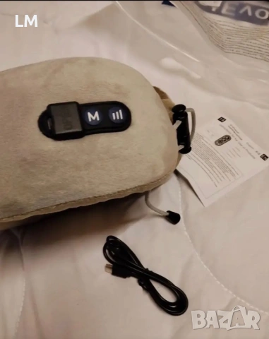 💆‍♂️ Електрически масажор за врат с нагряване, снимка 2 - Друга електроника - 53956362