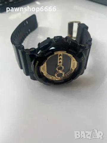 Мъжки часовник CASIO G-SHOCK GOLD BLACK GD-100GB-1ER, снимка 14 - Мъжки - 47337892