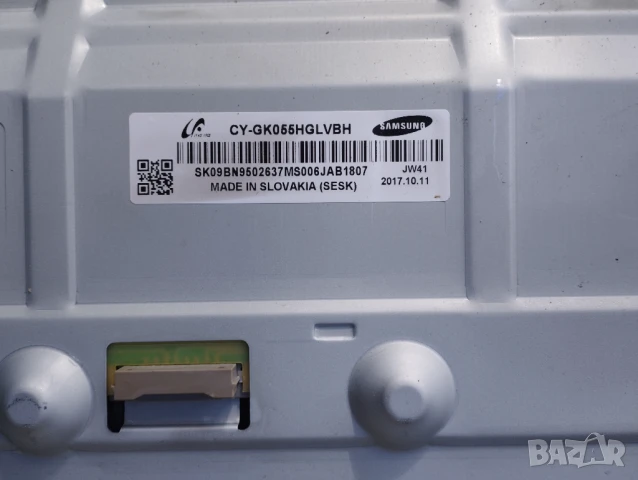 Счупен Samsung UE55MU6172U, снимка 4 - Части и Платки - 28287104