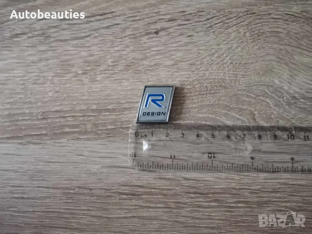 метална емблема Волво Volvo R Design, снимка 5 - Аксесоари и консумативи - 47491876