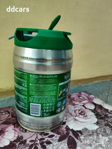 Кен(Буренце) празен от бира Heineken, снимка 2 - Колекции - 37822108