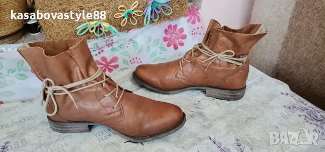 Боти Van Dalen 39н.Естествена кожа , снимка 7 - Дамски боти - 47465527