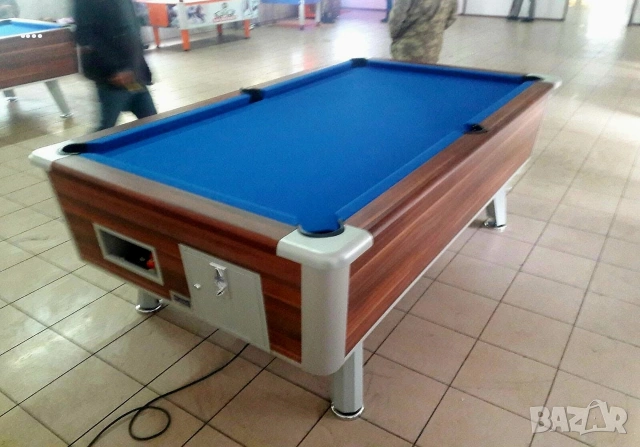 Билярдна маса 8фута с оставаща гаранция 14 месеца, снимка 2 - Друго търговско оборудване - 54103422