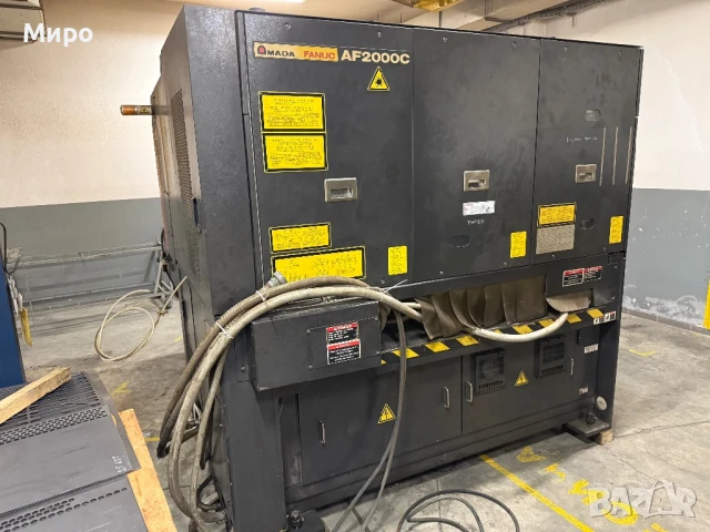 Машина за лазерно рязане Amada Lasmac LC-1212 alpha III, снимка 6 - Други машини и части - 51320903