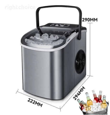 НОВ С гаранция Инокс Ледогенератор Лед генератор Машина за Лед Ледарка, снимка 2 - Фризери - 51392166