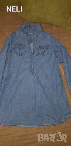 Туника тънък деним