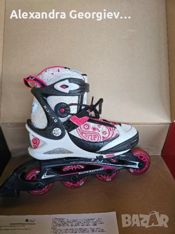 Ролери Xoom girl jr. inline skate, снимка 7 - Ролери, кънки - 51779577