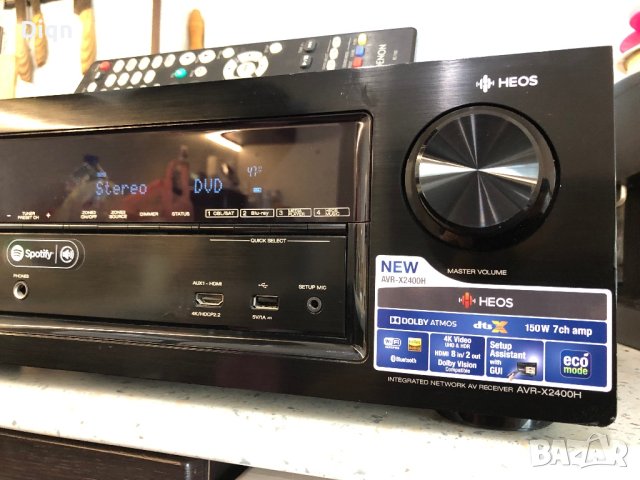 Denon AVR-X2400H, снимка 8 - Ресийвъри, усилватели, смесителни пултове - 42370893
