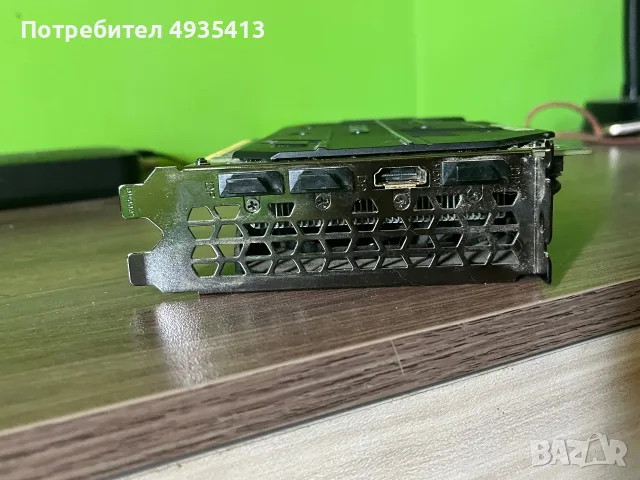Geforce gtx 1660 видео карта мнг добро състояние, снимка 3 - Видеокарти - 55888178