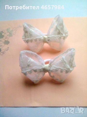 детски панделки ръчна изработка , снимка 5 - Шноли, диадеми, ленти - 52504708